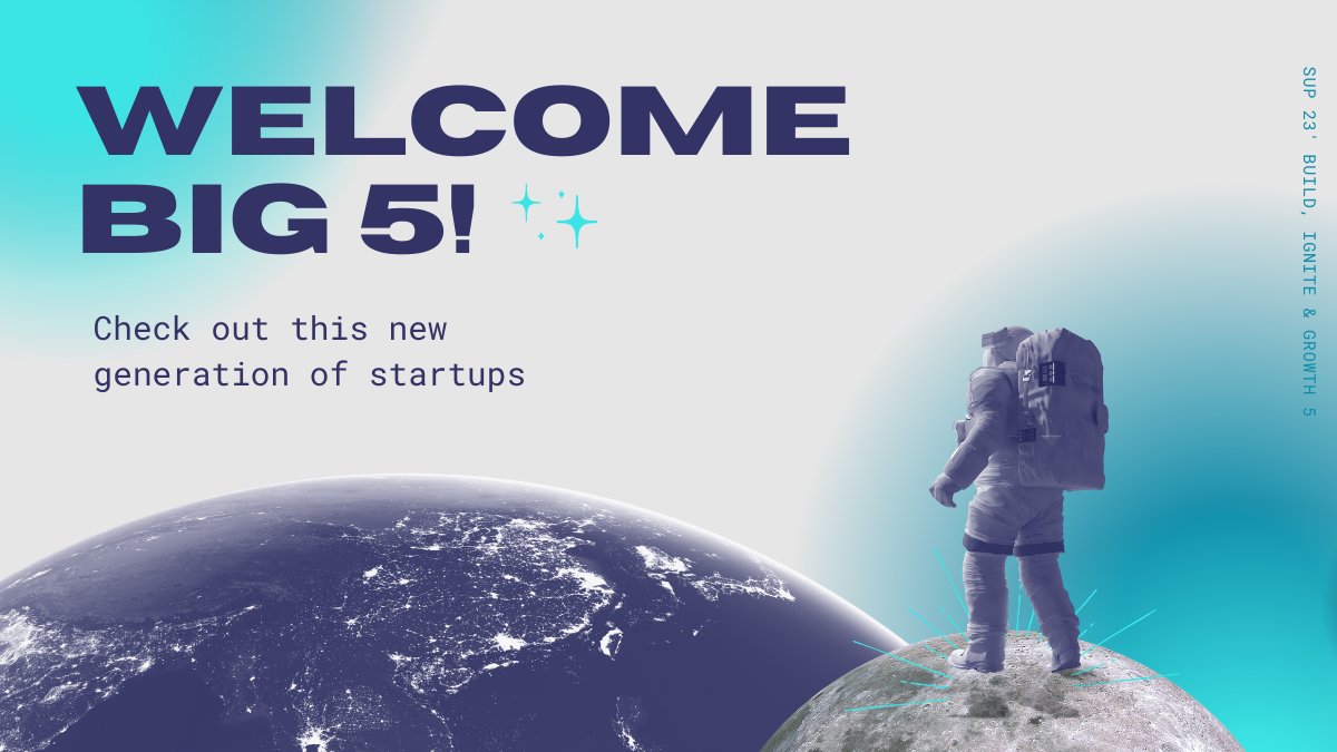 startupchile's tweet image. #ThinkBIG | La espera llegó a su fin ⌛ Los elegidos para nuestra nueva generación #BIG5 ya fueron anunciados 📣 ¡Únete a nosotros y dales un gran aplauso (del tipo virtual)🚀.

📰 ¡Conoce a los 88 elegidos aquí ➡ startupchile.org/blog/seleccion…