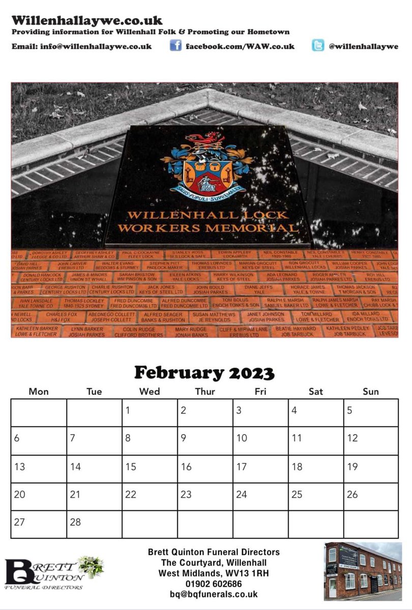 #pinchpunchfirstofthemonth
#hellofebruary
Few calendars still available- pop into Crazy-wicks
Thanks to Brett Quinton Funeral directors &amp; Lasting Memorials. For the support as always 💜