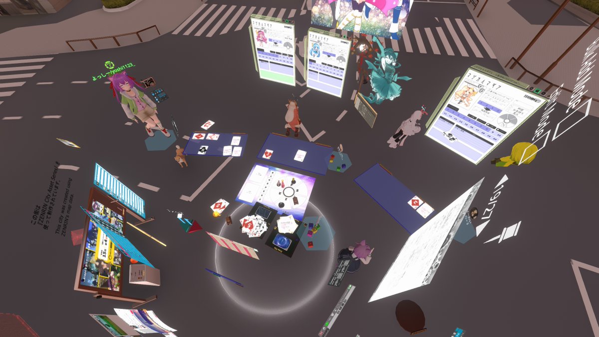 NeosでVR-TRPG！
魔法少女TRPGマジカルマギア『ノゾミ・カナエ・タマエ』を遊びました～
戦闘がおもろいゲームでおもろかった～。もうちょいニチアサ味のあるシナリオでやるべきだな
#NeosVR #TRPG #VRTRPG