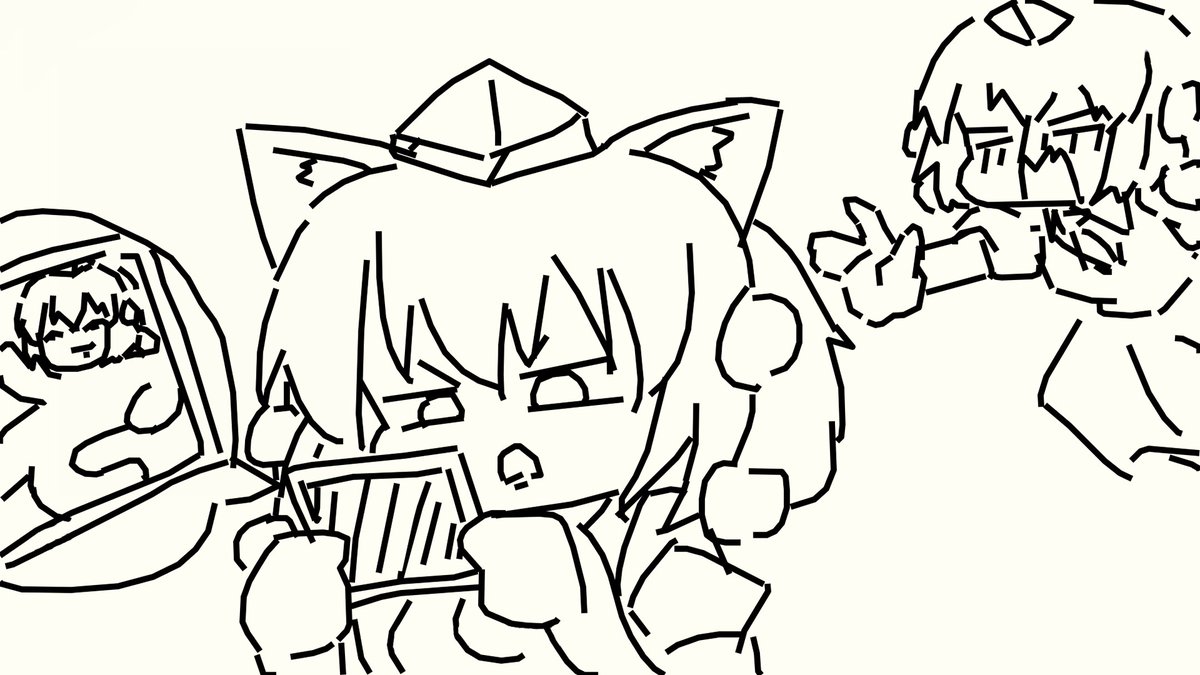 Far_oasis's tweet photo. 【東方お絵描き伝言ゲーム】文しい写真を見る椛
https://t.co/W1FL1MAeF9

検索タグ/搜索tag
#東方project #DrawGuess #你画我猜 #东方 #东方project #画猜 #お絵描き伝言ゲーム #伝言ゲーム #车万 #画画 #GarticPhone #射命丸文 #犬走椛 #きめぇ丸 #恶心丸 https://t.co/T2gToYv4tu