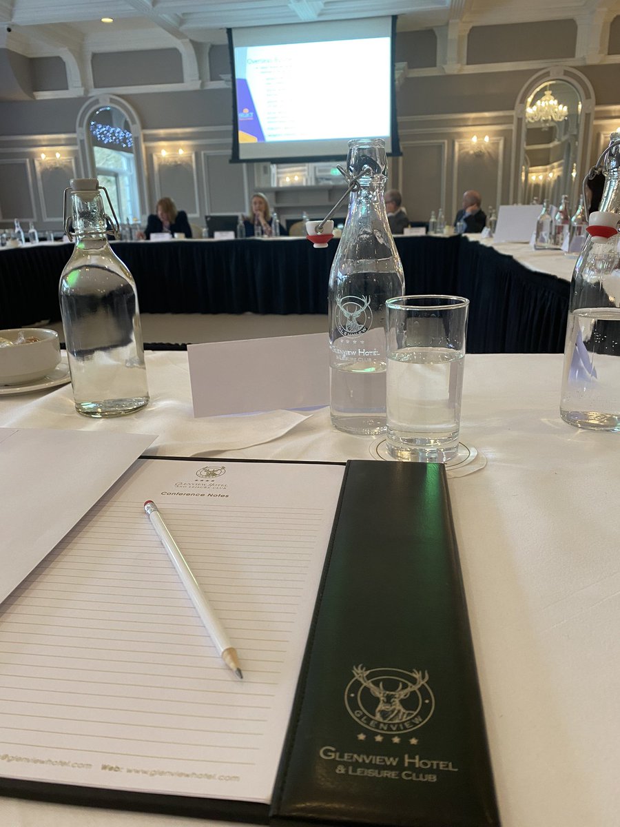 Fallshotel's tweet photo. A ‘spring’ in all our steps today at the @SelectIreland members meeting in the lovely @glenviewhotel - lots of great ideas floating around! #selecthotels #hotelbreaks https://t.co/7brP8jwY4k