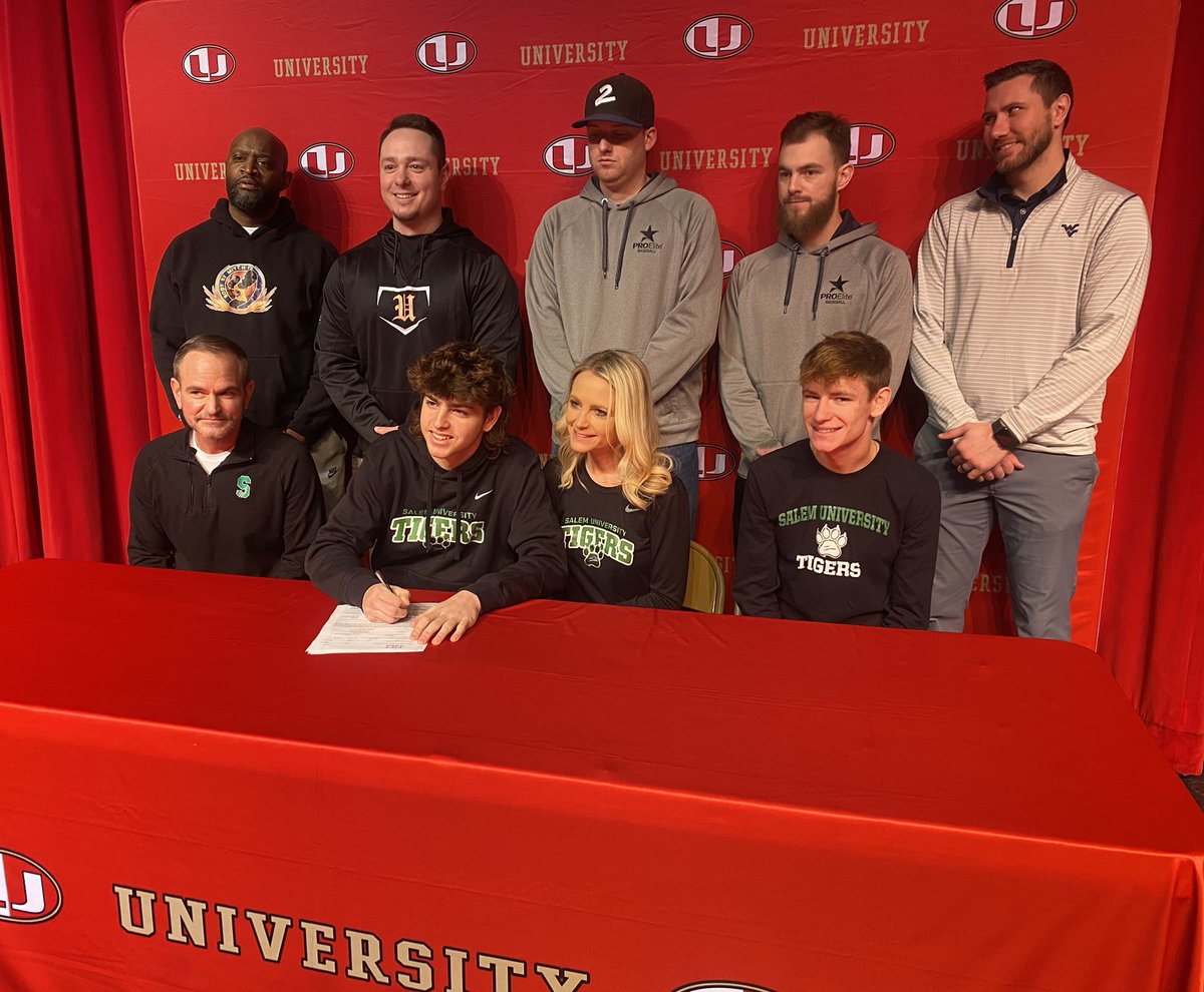 U_Athletics's tweet photo. Congratulations to Cody Thomas for signing his Letter of Intent to play Baseball at Salem University!!!! https://t.co/P36CLuomc7