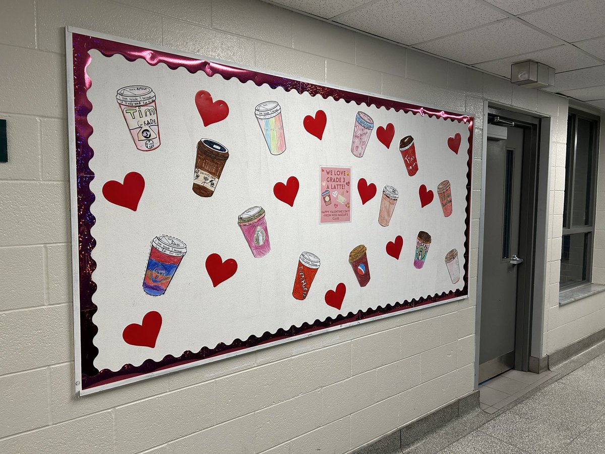 Here’s what the grade 3s love “a latte”about this school year! 💕☕️