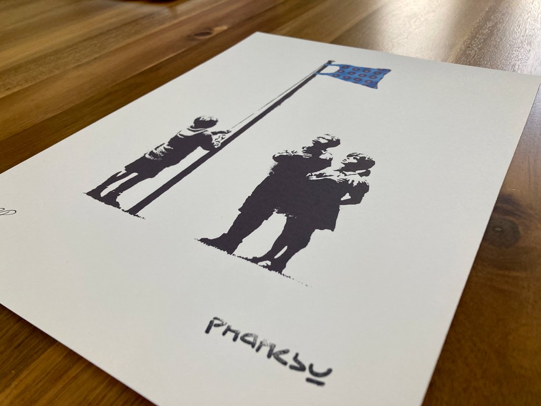 ⭕SPECIAL WOOK WEDNESDAY GIVEAWAY⭕
We teamed up with our homie PHANSKY for an extra special WWG. We'll be giving away this rad "Phish Day" Artist Proof.

🍩 Follow @pixelwooks
🍩 Like + Retweet this post 
🍩 Tag 2 heads
⌛ 24 hours to enter

🔗phanksy.bigcartel.com