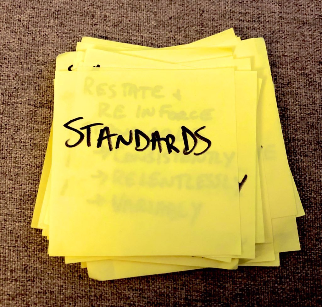 S_Marksberry's tweet photo. STANDARDS, Coach!
You have defined your IDEAL culture, and you know what you need to change to move that way. It is time to set STANDARDS to guide your journey.
These will become the North Star for your players & these standards will now drive every action & decision. #BeTaller https://t.co/tDMHCjOWNN