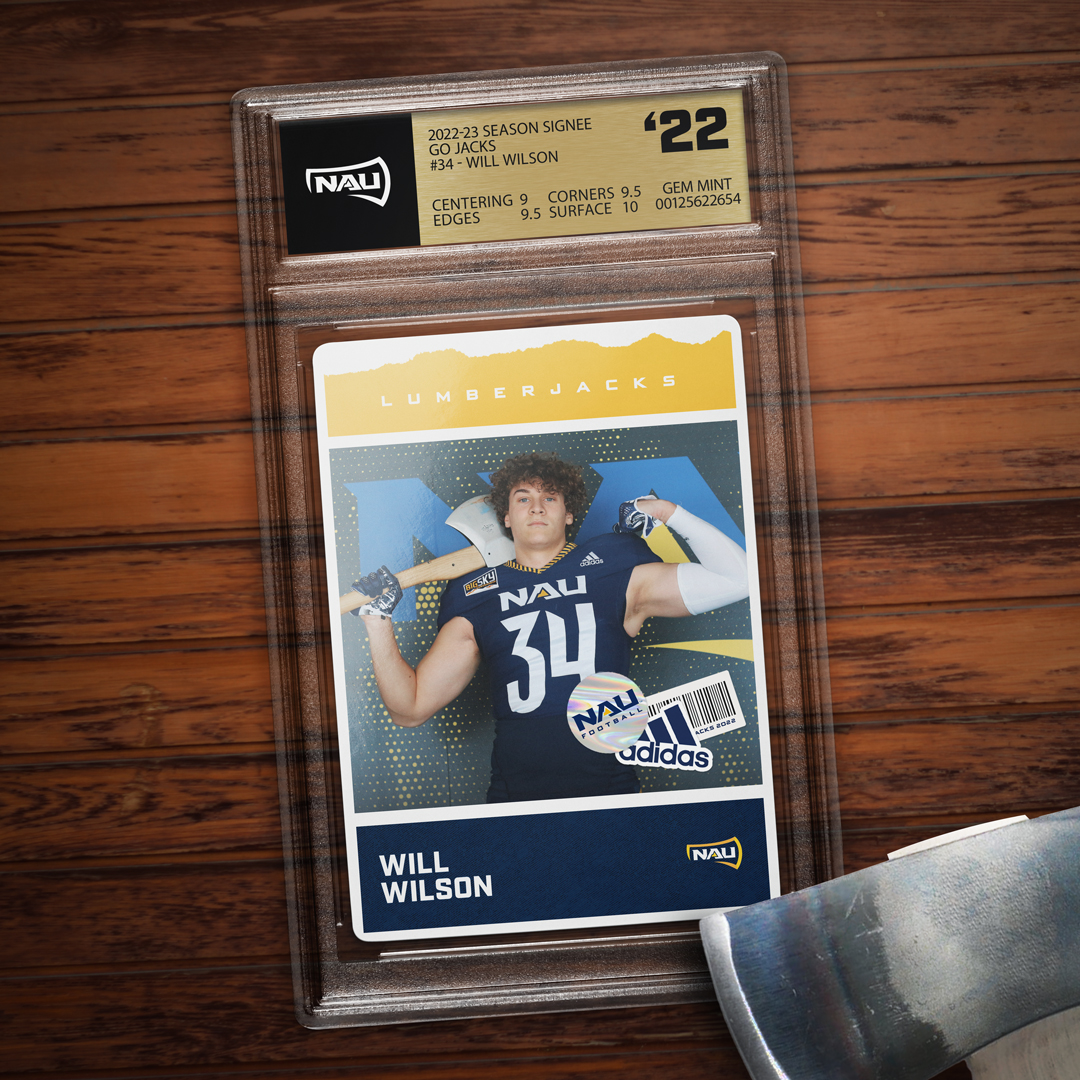 We're just going to keep adding to the defense today!

Welcome <a href="/WillWilson34/">Will Wilson</a> to the Lumberjacks!

#RaiseTheFlag | #CHOP