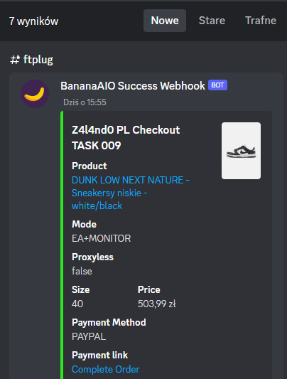 Dominik (@skipek121) on Twitter photo restock from today
Bot:<a href="/BananaFramework/">BananaAIO</a>
Proxy:<a href="/Roundproxies/">Roundproxies</a> <a href="/TheLemonClub_/">LemonClub</a> <a href="/ShinyProxies/">Shiny Proxies</a>
CG:<a href="/RoboFox/">Robo Fox</a> <a href="/JIGIONotify/">JIGIO NOTIFY</a> <a href="/HypemonitorPL/">HYPEMONITOR</a>
Reship:<a href="/ftparis_/">FTParis</a>
💸Join my discord for slcts💸
discord.gg/Cb4rf2H8Ug restock from today
Bot:<a href="/BananaFramework/">BananaAIO</a>
Proxy:<a href="/Roundproxies/">Roundproxies</a> <a href="/TheLemonClub_/">LemonClub</a> <a href="/ShinyProxies/">Shiny Proxies</a>
CG:<a href="/RoboFox/">Robo Fox</a> <a href="/JIGIONotify/">JIGIO NOTIFY</a> <a href="/HypemonitorPL/">HYPEMONITOR</a>
Reship:<a href="/ftparis_/">FTParis</a>
💸Join my discord for slcts💸
discord.gg/Cb4rf2H8Ug