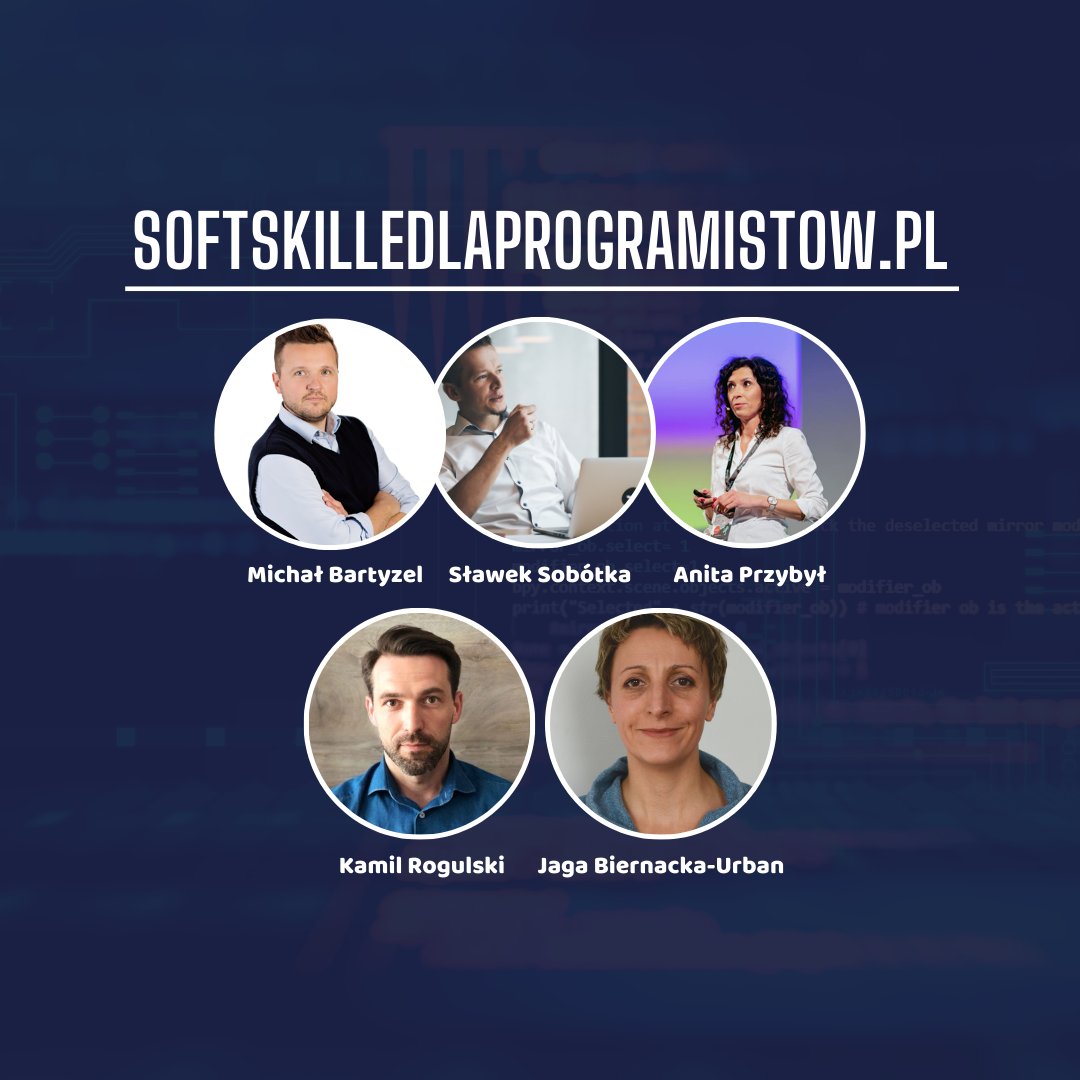 Miał być post rozpoczynający sprzedaż, a sprzedaż zakończyła się przed startem 😱🚀 Zapraszamy do zapisywania się na listę oczekujących i newsletter! Będziemy informować o dacie kolejnej edycji i dostarczać soft skillowe mięcho 😊 Nie ma co zwlekać!

👉 softskilledlaprogramistow.pl