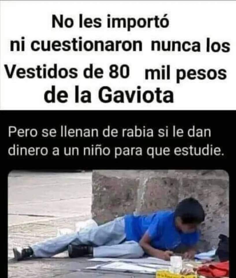 Un lastre qué debe de desaparecer, sólo son vividores. Todo el pueblo 4T los desaparecera.