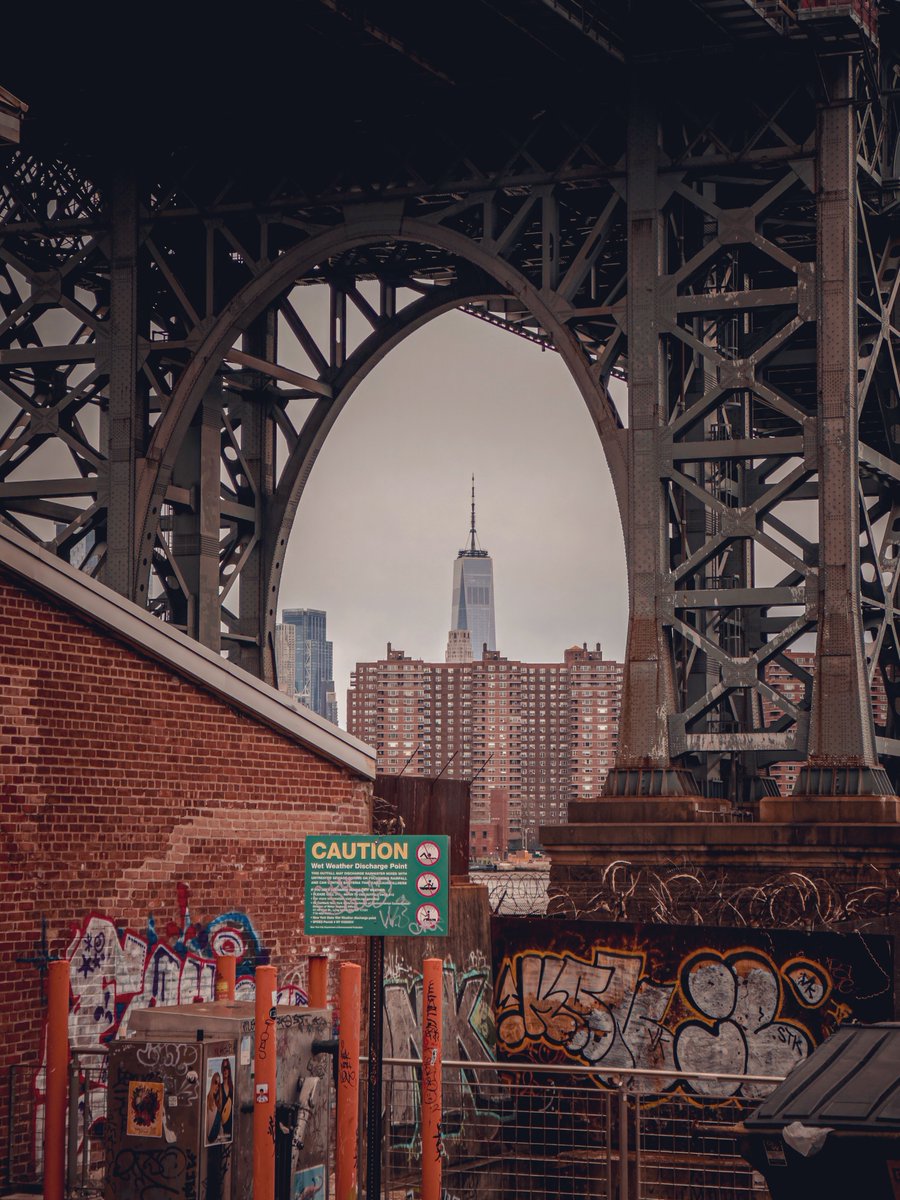 The World Trade Center through The Williamsburg Bridge