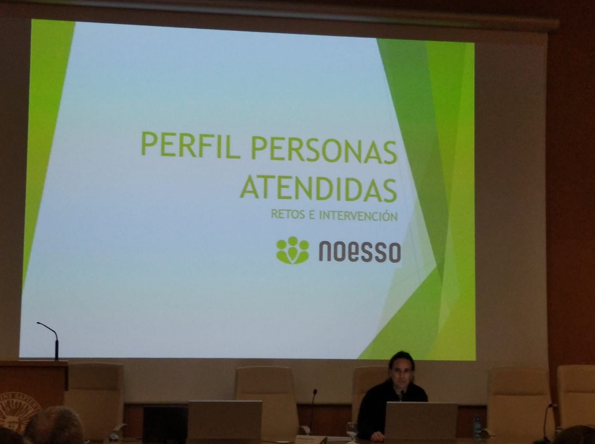 aNOESSO's tweet photo. ➡️Hoy participamos en las jornadas sobre #inserciónlaboral para personas en riesgo de exclusión social organizadas por @SAEmpleo.
Gracias a Rocío Blanco, Consejera de @EmpleoJunta, por concedernos unos minutos para exponer la experiencia de #NOESSO en este ámbito. #TercerSector https://t.co/avebG2lpGL
