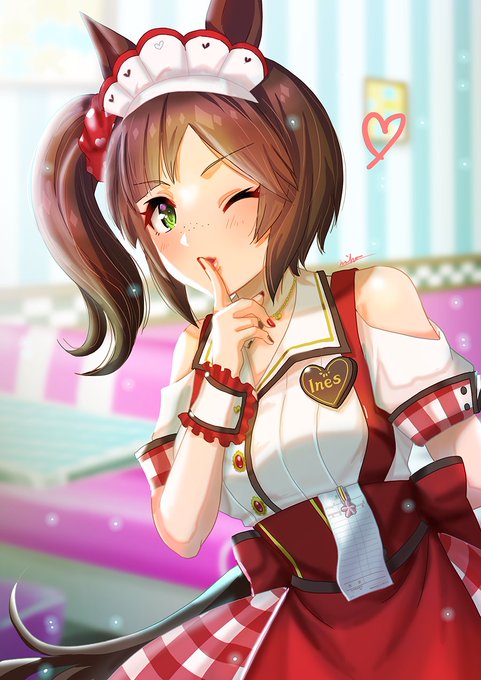 公式ストア ウマ娘 アイネスフウジン バレンタイン コスプレ衣装