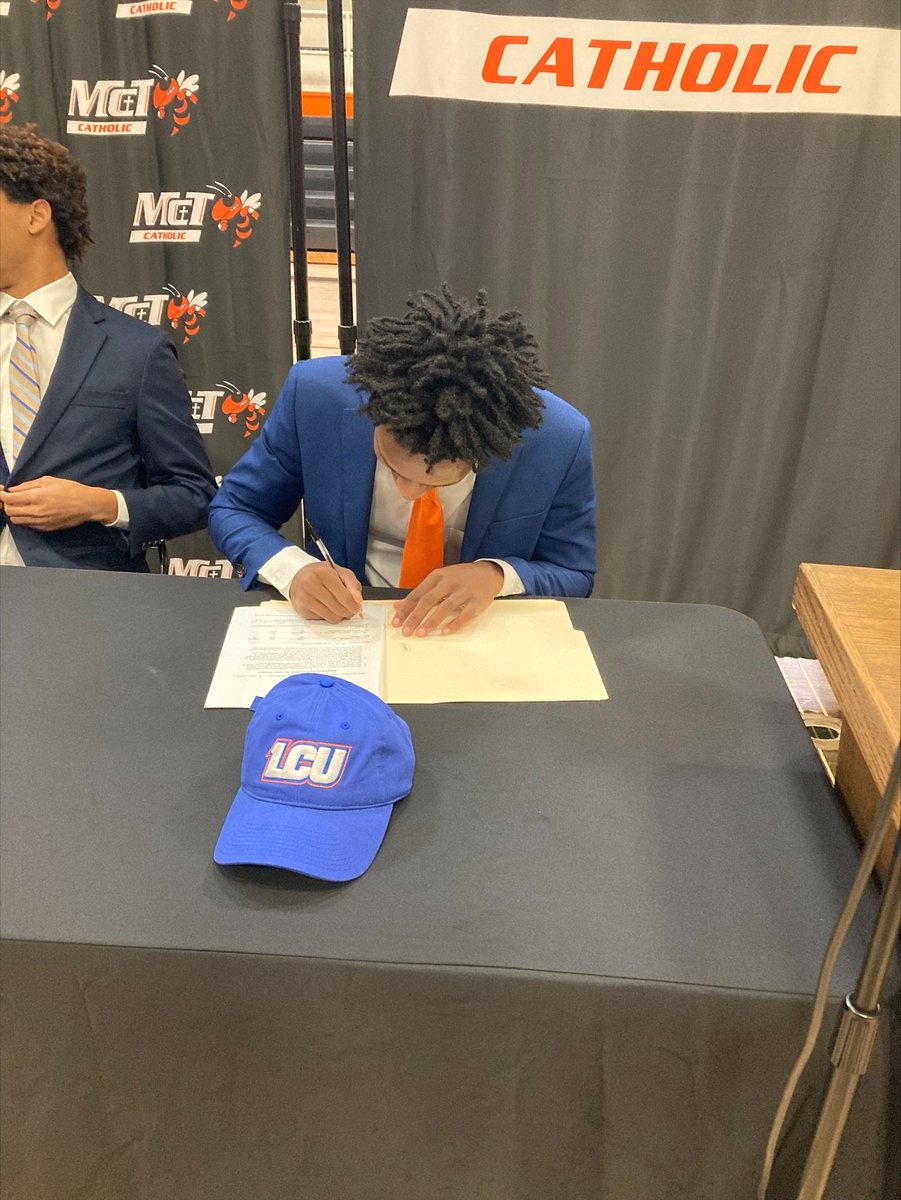 Congrats to senior Alex Shamburger (<a href="/Shamburgera2023/">alex shamburger</a>) for signing today to play football with Louisiana Christian University (<a href="/LCU_Wildcats/">Louisiana Christian University Wildcats</a>).
We're proud of you, Sham!
#AllOut