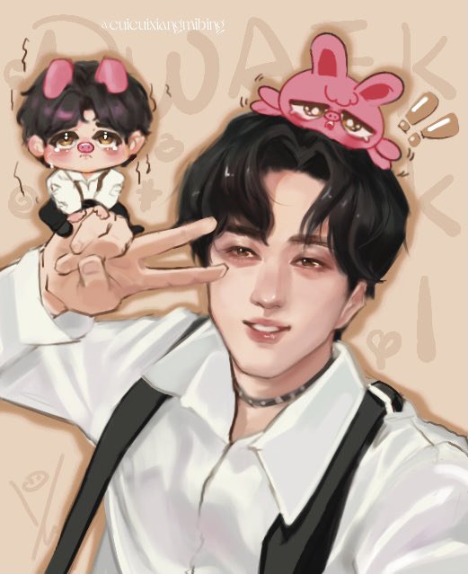 padadacat's tweet photo. Changbin~ changbinbin ~changbinbinbin~ https://t.co/XrsOpUtQyl