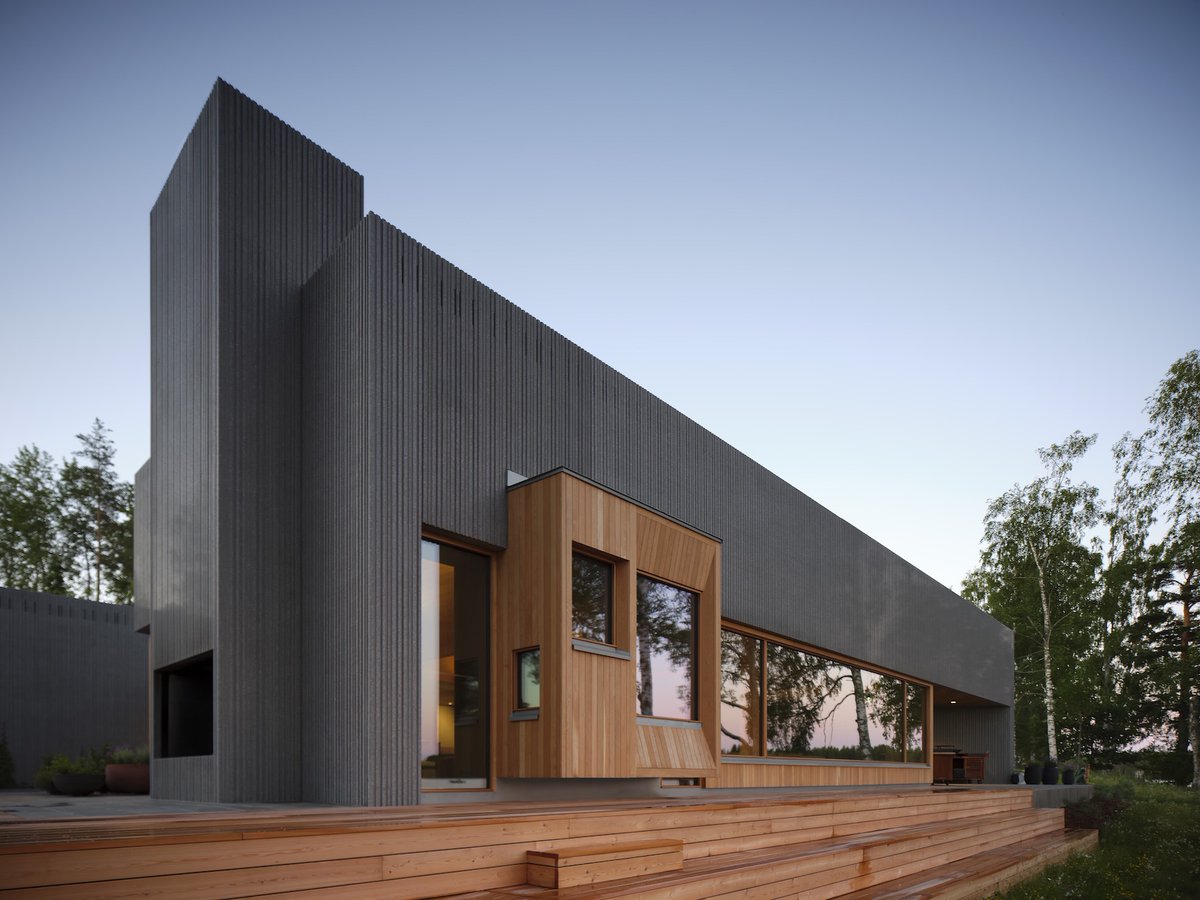 #Serlachius-museoiden #Taidesauna on palkittu Vuoden 2022 Betonirakenteena 1. helmikuuta Espoon Dipolissa järjestettyjen Betonipäivien yhteydessä. #betonirakentaminen #palkinto #artsauna betoni.com/wp-content/upl…