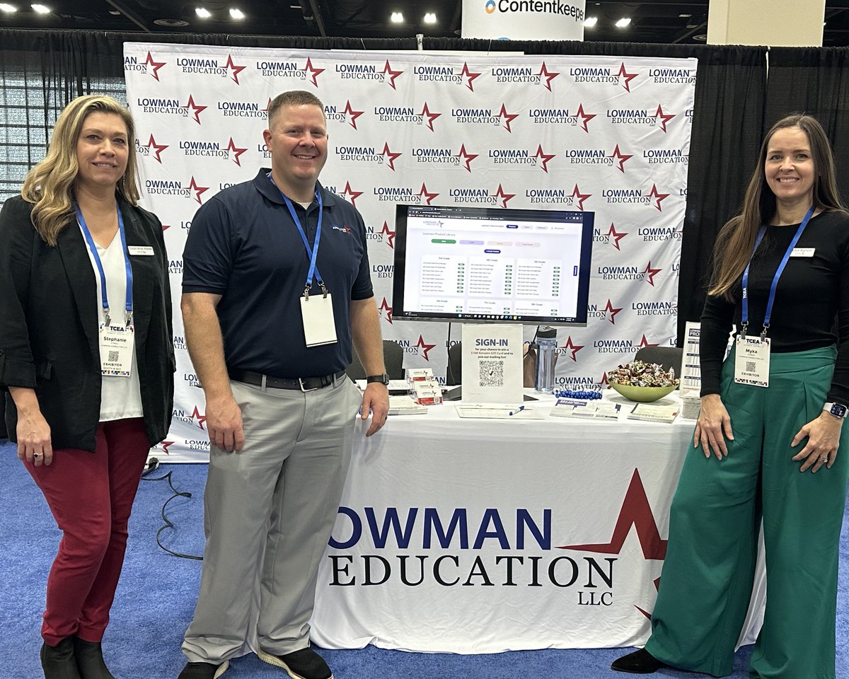AtwellMs's tweet image. Need new item types, or materials to get Ss STAAR-ready?  Stop by Booth #1645 to see how ⁦@Lowmaneducation⁩ can help. #tcea #tcea23 @TCEA