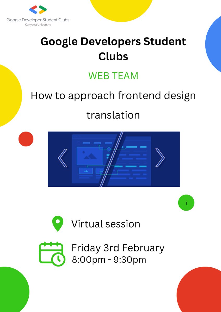 As frontend developers, we are often tasked with converting designs made by UI/UX designers into code.

In our virtual session "How to approach frontend design translation", we will look at the best practices behind realising pixel perfect code implementation of the design.