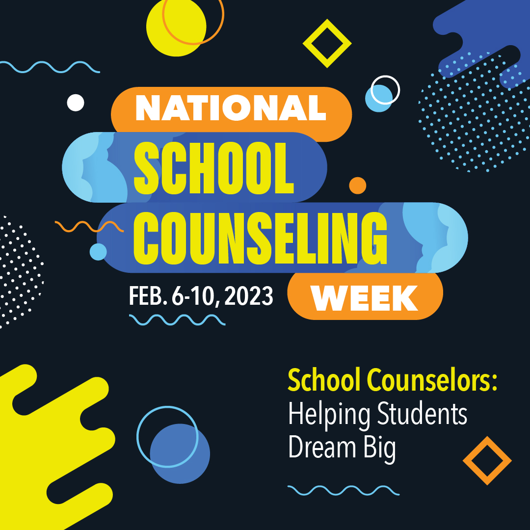 NYSSCAtweets's tweet photo. National School Counseling Week 2023 (#NSCW23) is Feb. 6-10, 2023, to focus public attention on the unique contribution of school counselors within U.S. school systems. National School Counseling Week is always celebrated the first full week in February. https://t.co/mry7UkyJMn