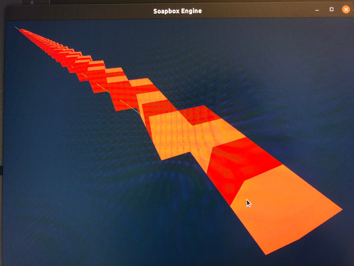 SoapboxDevs's tweet photo. [Feb 2022] Raycasting is implemented! This is a core engine feature to allow players to interact with the world https://t.co/1c9N09QBDx