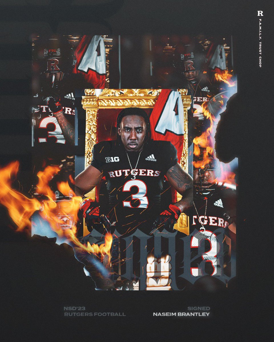 RFootball's tweet photo. Welcome home, Nas! 

@NasBrantley3 | #CHOP23NSD https://t.co/csca0iU4YI