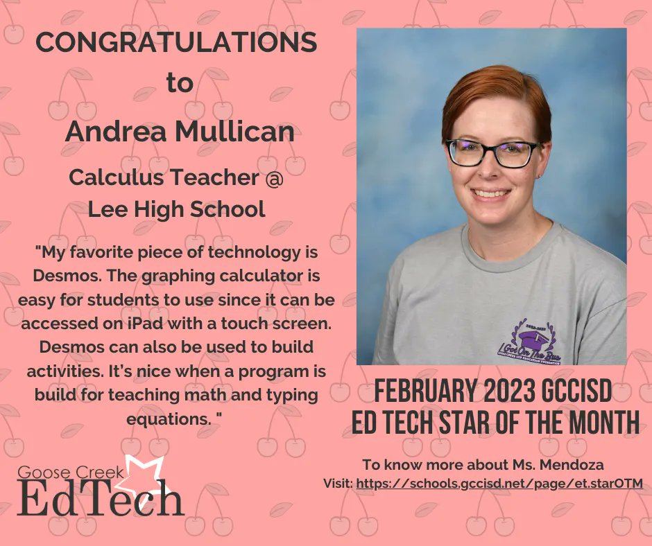 CONGRATS Ms. Mullican!