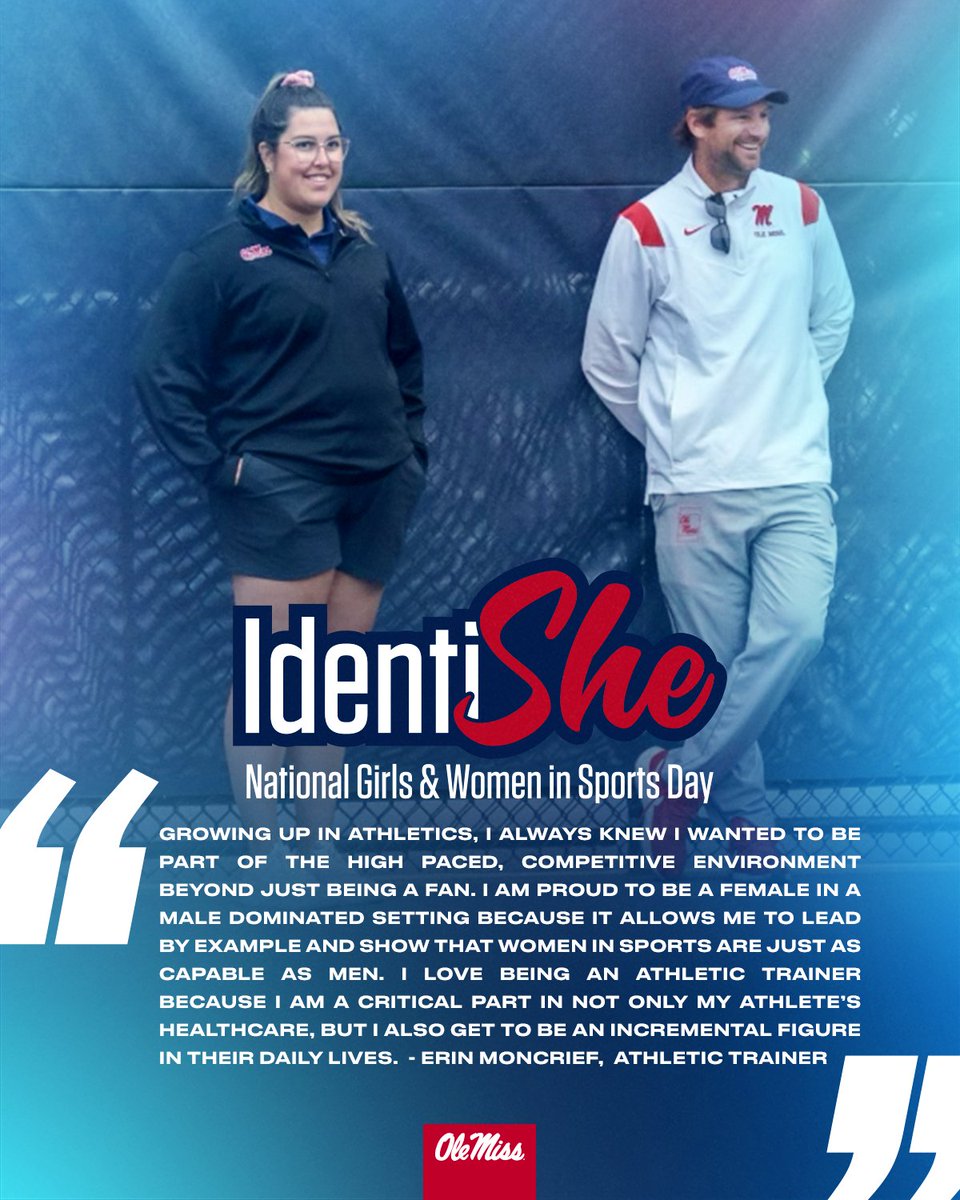 "Leading by example..."

Thank you so much Erin for all your hard work and everything that you do for our program!

#HottyToddy | #NGWSD