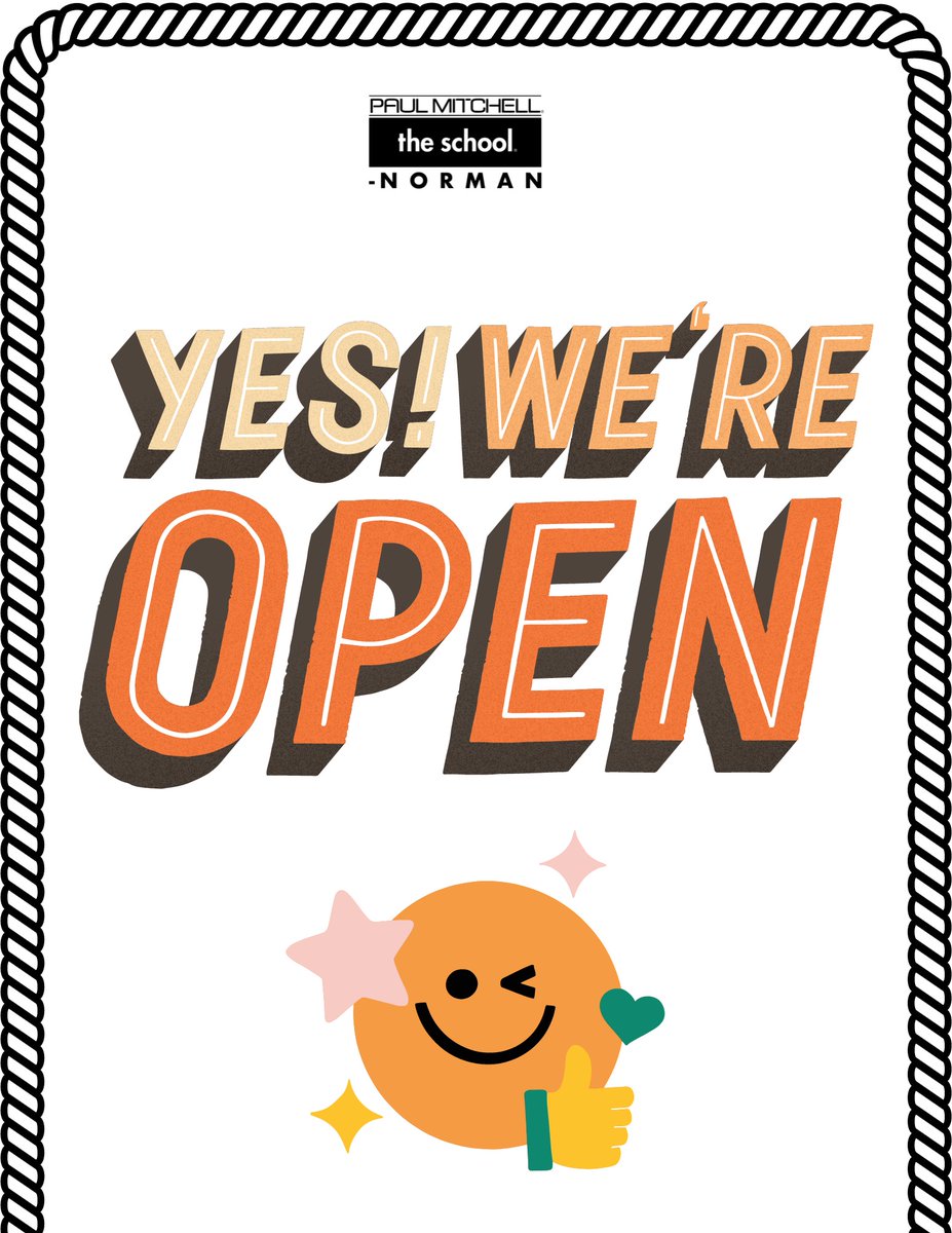 YES!! WE'RE OPEN. 😊 
 #PMTSNORMAN #PMTSLIFE #PMNORMANSM #PMTSEDU