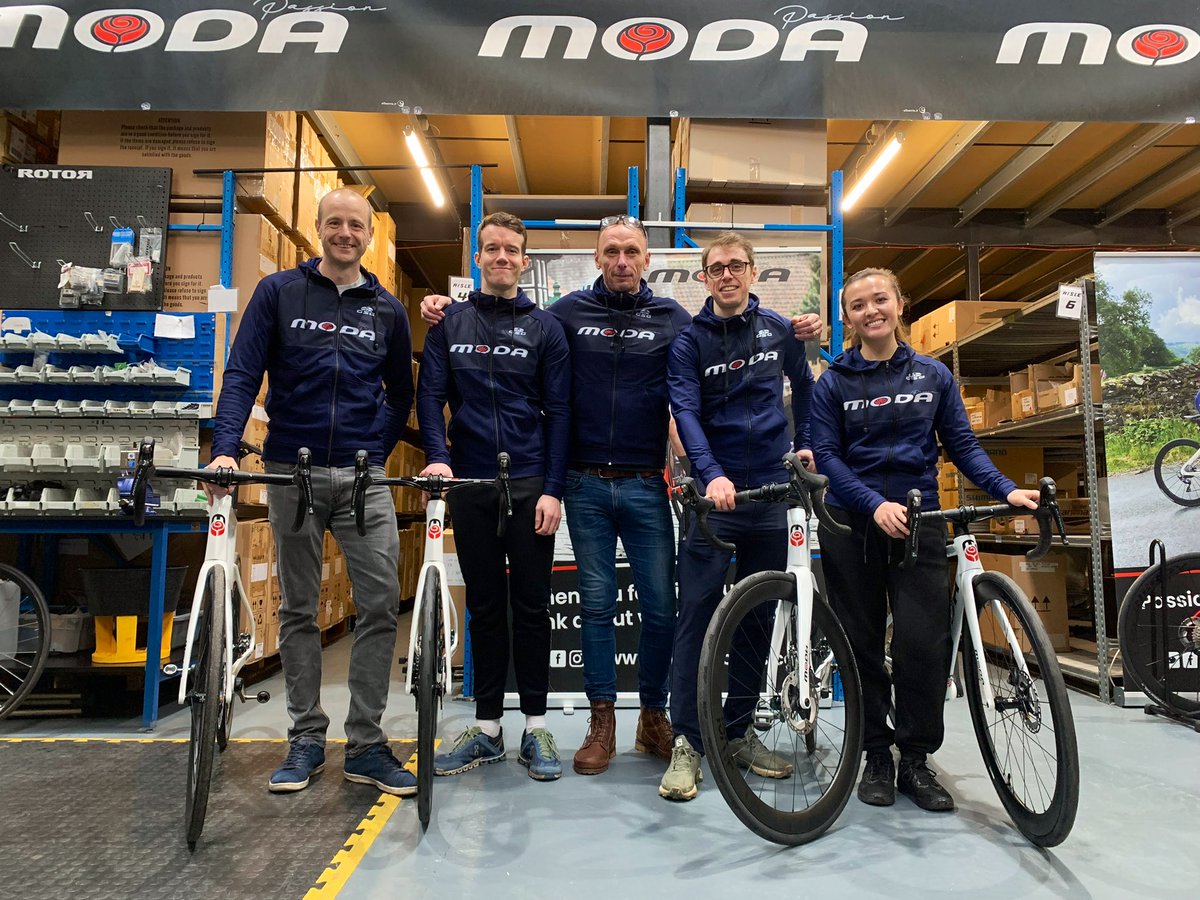 We are proud to be supporting the Intelligence Corps Race Team! For 2023 they’ll be riding the Moda Finale!
Look out for them at their key races:
•Harrogate Nova Stage Race
•Bikestow 3 Day
•East Midlands RR League
•Masters National Crit &amp; RR
Good luck for the season guys! 🍀