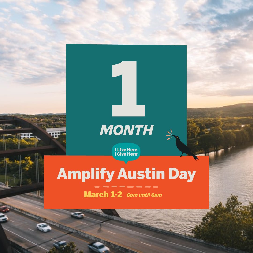 ILH_IGH's tweet image. The biggest giving event in Central Texas is officially one month away! Let’s get ready to all give where we live on March 2-3 bit.ly/3wgPV7w