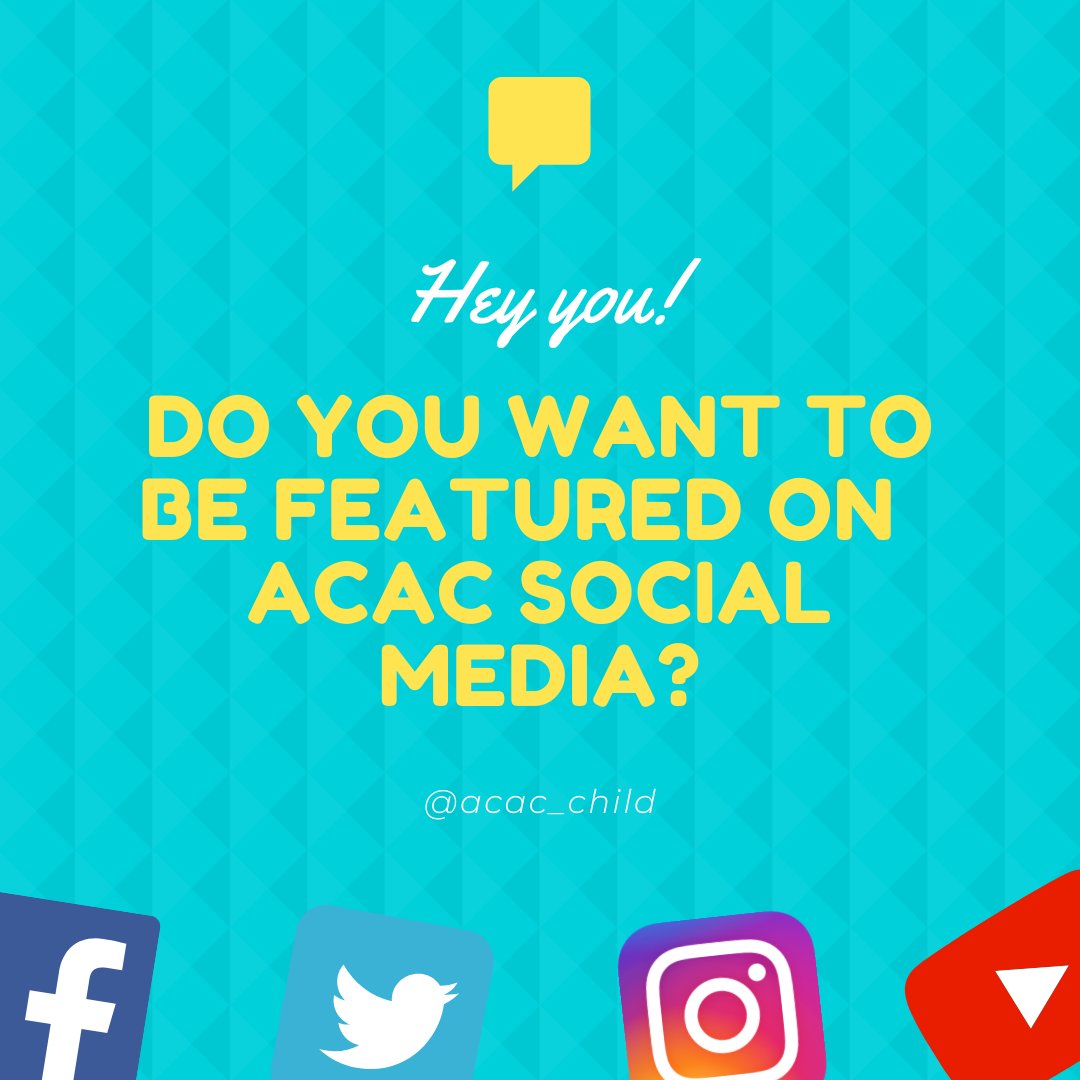 acacchild's tweet photo. If you are interested in featuring your work on our social media, send your name, affiliation(s), and a brief description of your work to Dr. Melissa Mecadon-Mann: mmecadonmann@wcu.edu
#acac_child #featuredresearch #childtherapy https://t.co/6Z5XfNsVqZ