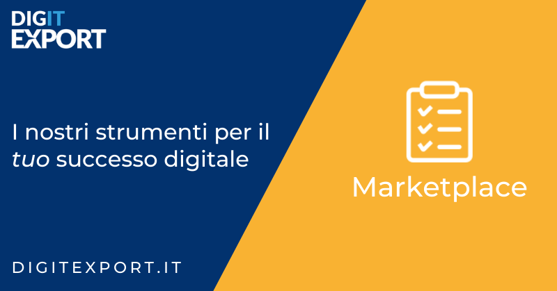 PromosItalia's tweet photo. DigIT Export ti aiuta a #vendere sui principali #Marketplace #b2b e #b2c di tutto il mondo. Trova la piattaforma più adatta al tuo prodotto 👉https://t.co/xSHimItS9o https://t.co/wwa53XGvTX