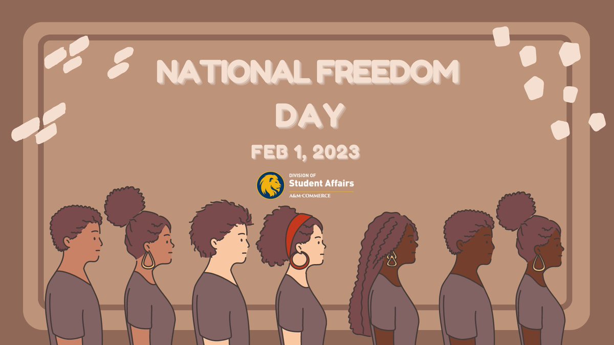 Today marks the celebration of the signing of the 13th Amendment of the U.S. Constitution in 1865. 'Neither slavery nor servitude shall exist within the United States.' #NationalFreedomDay