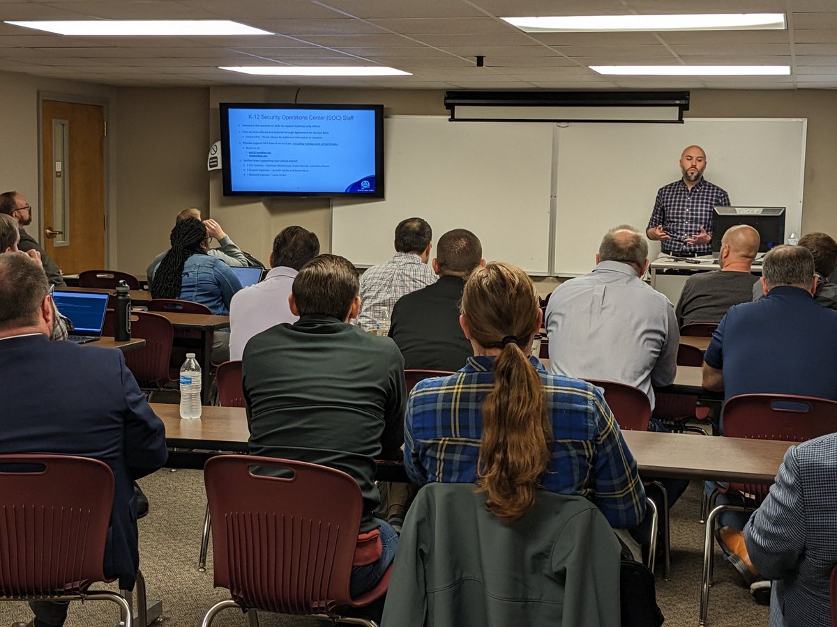 ASA presents at ALET Cyber Camp on ASA Security Operations Center <a href="/DannyGarrett44/">Rep. Danny Garrett</a> <a href="/SenatorAOrr/">Senator Arthur Orr</a>