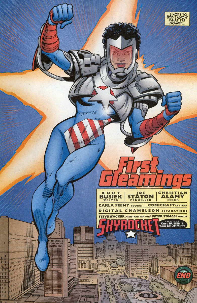 PAComicExaminer's tweet photo. @MeechDoodle Wyldheart (#DCComics)
Skyrocket (DC Comics)
Interceptor (#UnstoppableComics)
#BHM https://t.co/KWr1lSzMsR