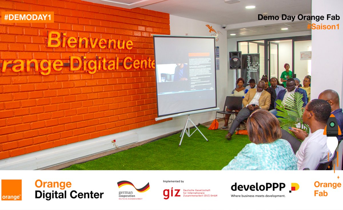 Orange_Cameroun's tweet image. #OrangeFab Cameroun - #DemoDay1
 The panellists included: 
 -Olga SOUMAHORO - Secretary General Orange Cameroon
 -Diane BOULI - Innovation and Entrepreneurship Manager Orange Digital Center
-Marie BALLA - Regional Delegate of the Ministry of SMEs, Social Economy and Handicrafts