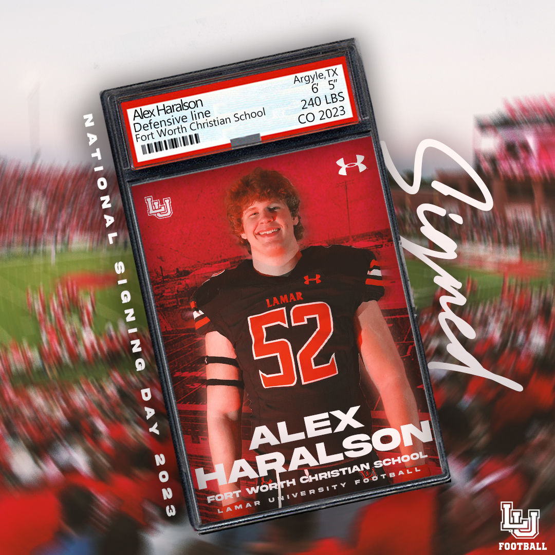 BIG BODY💪 Cardinal Nation lets welcome our newest addition to the FLOCK Alex Haralson‼