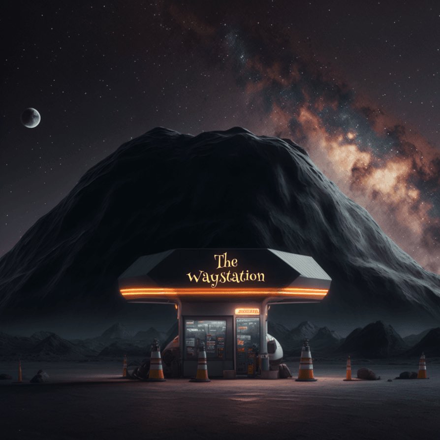 ALHICKS21's tweet photo. @ApeLiquidio Find a #Waystation randomly or with a triggered event and fill up your #JourneyPacks 🎒
Secure your gains and become #LiquidFrens as you #JourneyOn https://t.co/2VqUIPNjny