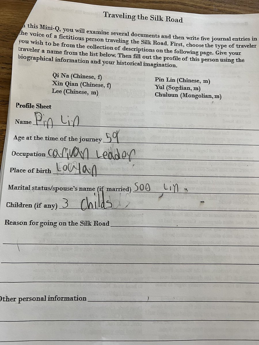 We started our journey on The Silk Road today. The excitement and anticipation is buzzing as we prepare our caravans for travel. #learningshouldbefun