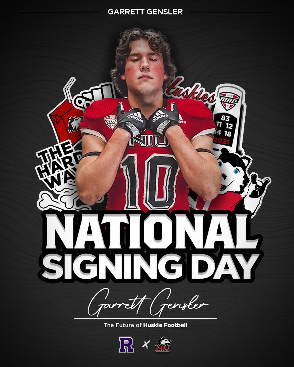 NIU_Football's tweet photo. Welcome to the Pack! @g_gensler10 

Pos: RB | Rochelle Township HS, IL 📍

#HU2KI3PACK #TheHardWay https://t.co/55QTelABdB