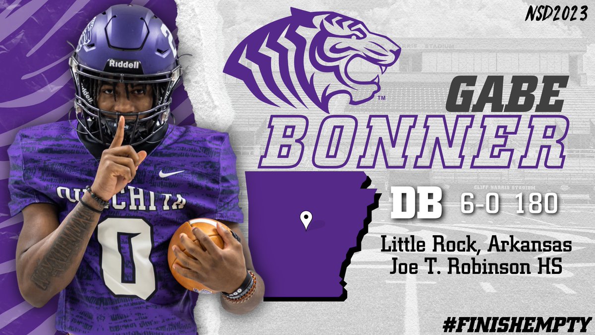 From Senator to Tiger, Welcome to the Family Gabe!

#FINISHEMPTY #NSD23