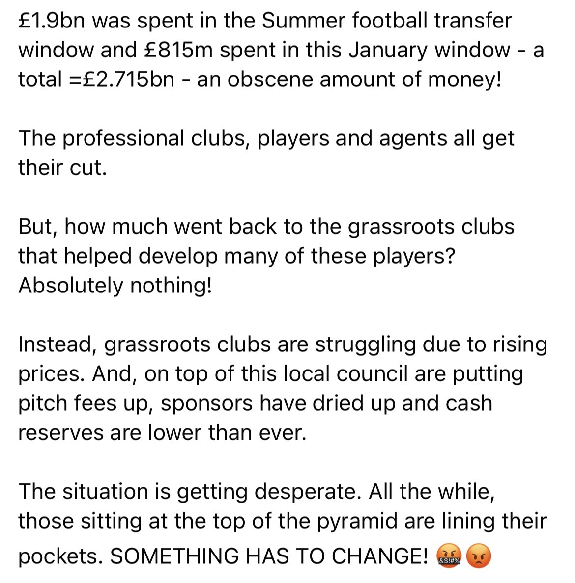 Something has to change! 😡🤬