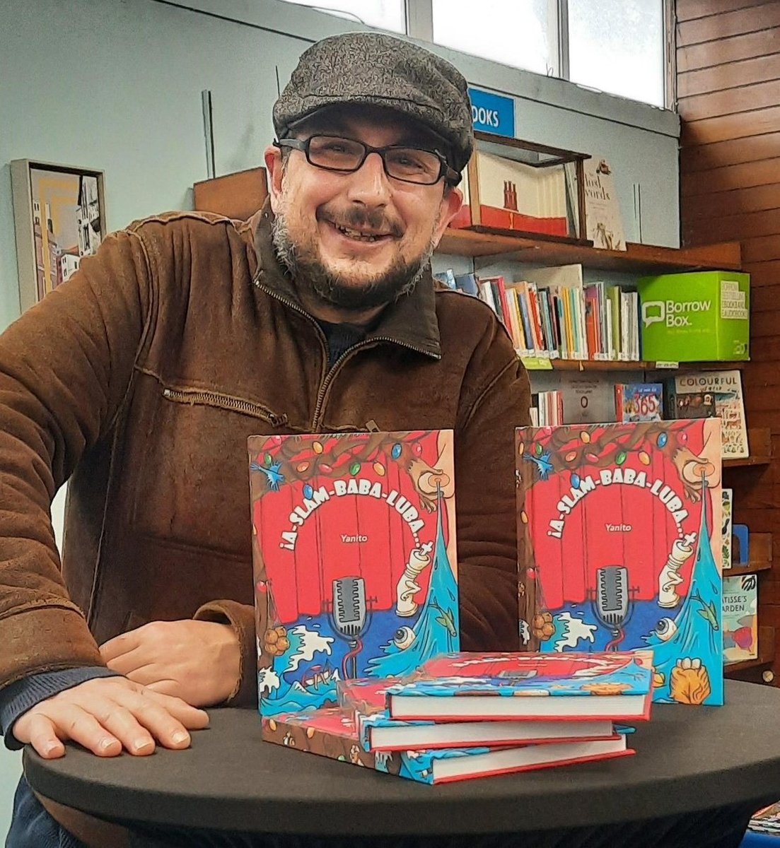 reb_calderon's tweet photo. Because #Gibraltar has no literature and there's no such thing as Llanito #Yanito #Gibraltar #Poetry @GibCulture @PatukaGroup https://t.co/LIbqWDaknH
