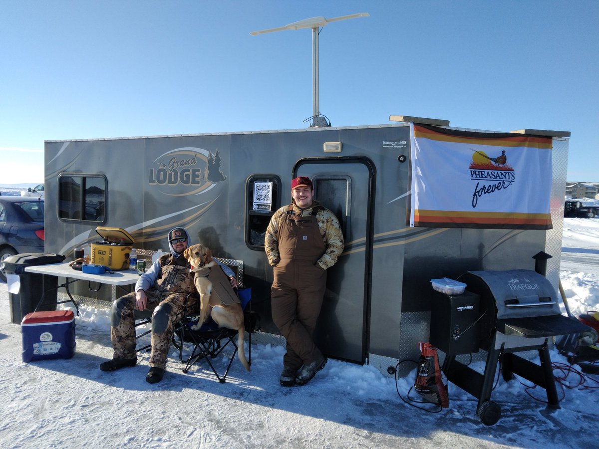 Good food, good friends, come say hello to Pheasants Forever #agronomyonice