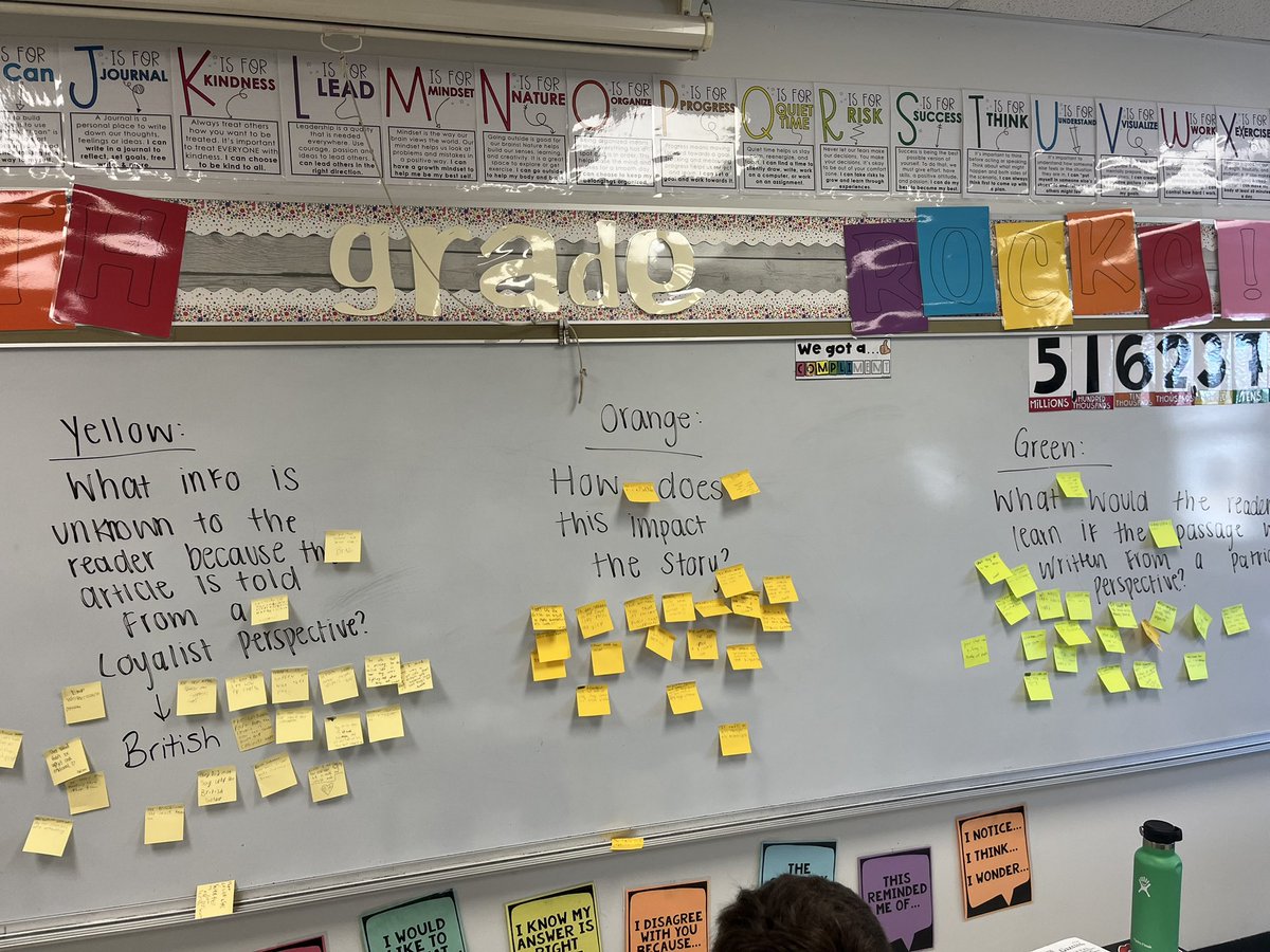 Thanks to <a href="/MsBsBunch/">Ally Buczyna</a> &amp; <a href="/TweediesTweets_/">Lindsay Tweedie</a> for the #taskdontask ideas! We loved using Jot Thoughts for our co-taught ELA/Social studies lesson! <a href="/brooke_holm/">Brooke Mang</a>