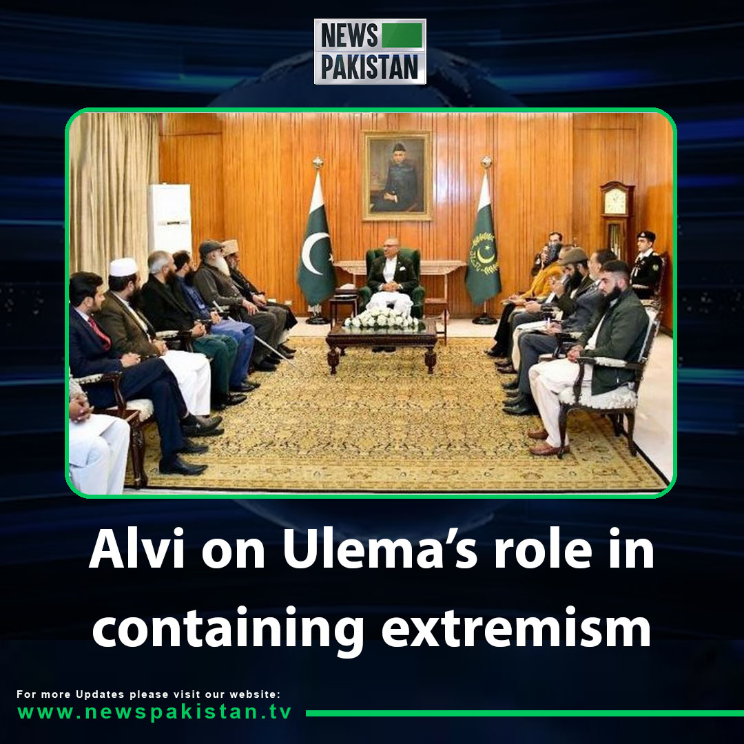 NewsPakistan's tweet photo. Alvi on Ulema’s role in containing extremism
https://t.co/r9oVKXAeHi https://t.co/0R6N4mLZKp