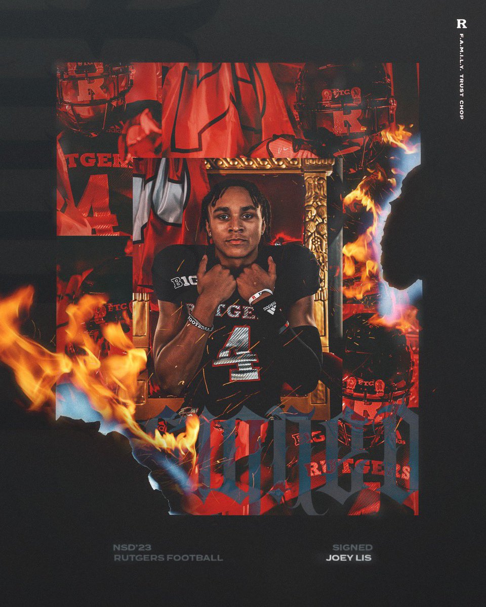 Rutgers Football 🪓 (@rfootball) on Twitter photo JERSEY ‼️
Welcome, Joey 🤝 
<a href="/joeylis1/">joeylis</a> | #CHOP23NSD JERSEY ‼️
Welcome, Joey 🤝 
<a href="/joeylis1/">joeylis</a> | #CHOP23NSD