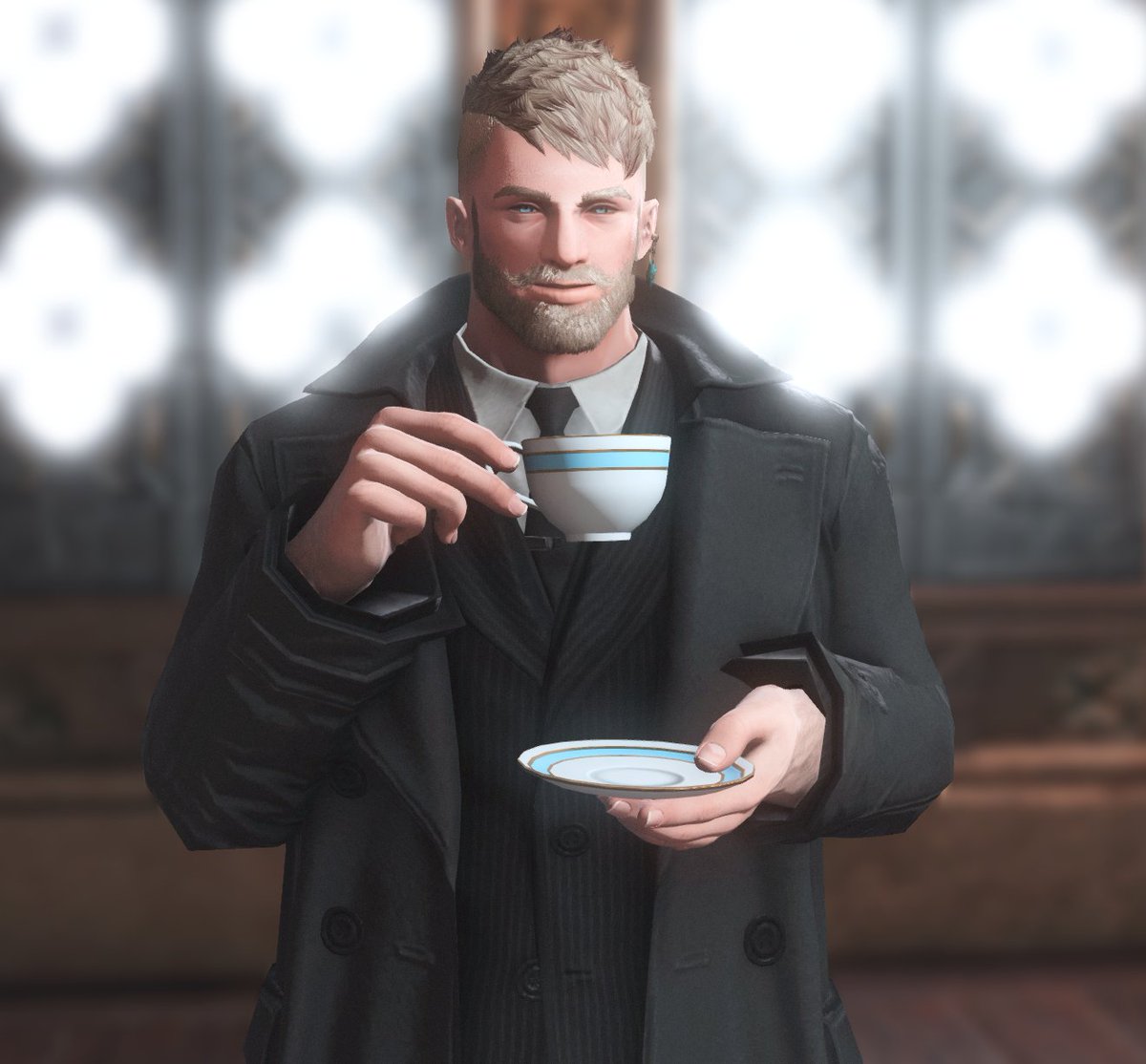 DreamyDadFFXIV's tweet photo. Come, sit with me and tell me all about it over a hot cup of tea.  I'll make a fresh pot just for you n me.

#ffxivgpose #gposer #gposers #gshade #xivgposer https://t.co/ggfcADswX0