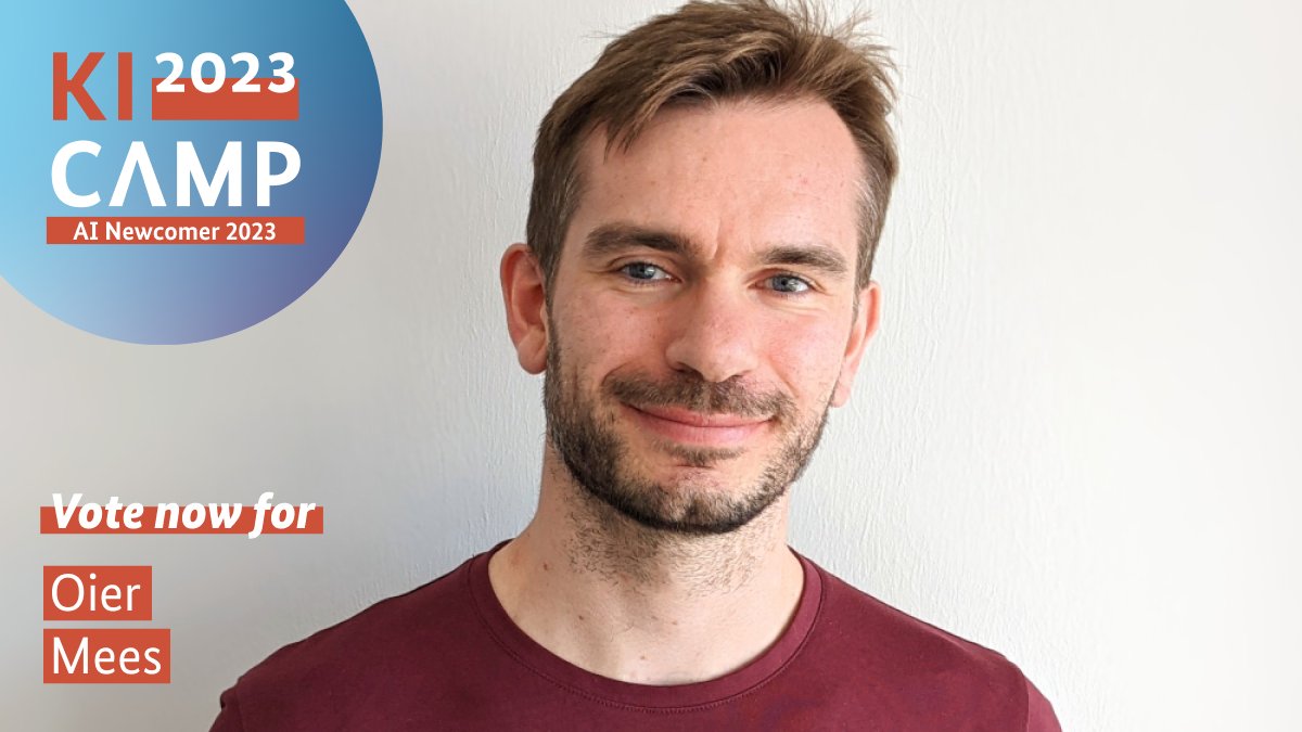 Excited to be nominated for the 2023 AI Newcomer award by the German Federal Ministry of Education and Research and @informatikradar! 😊If you have time, please support me by voting via 
gi.de/to/dz-74c11
#KINewcomer #KICamp23 @UniFreiburg