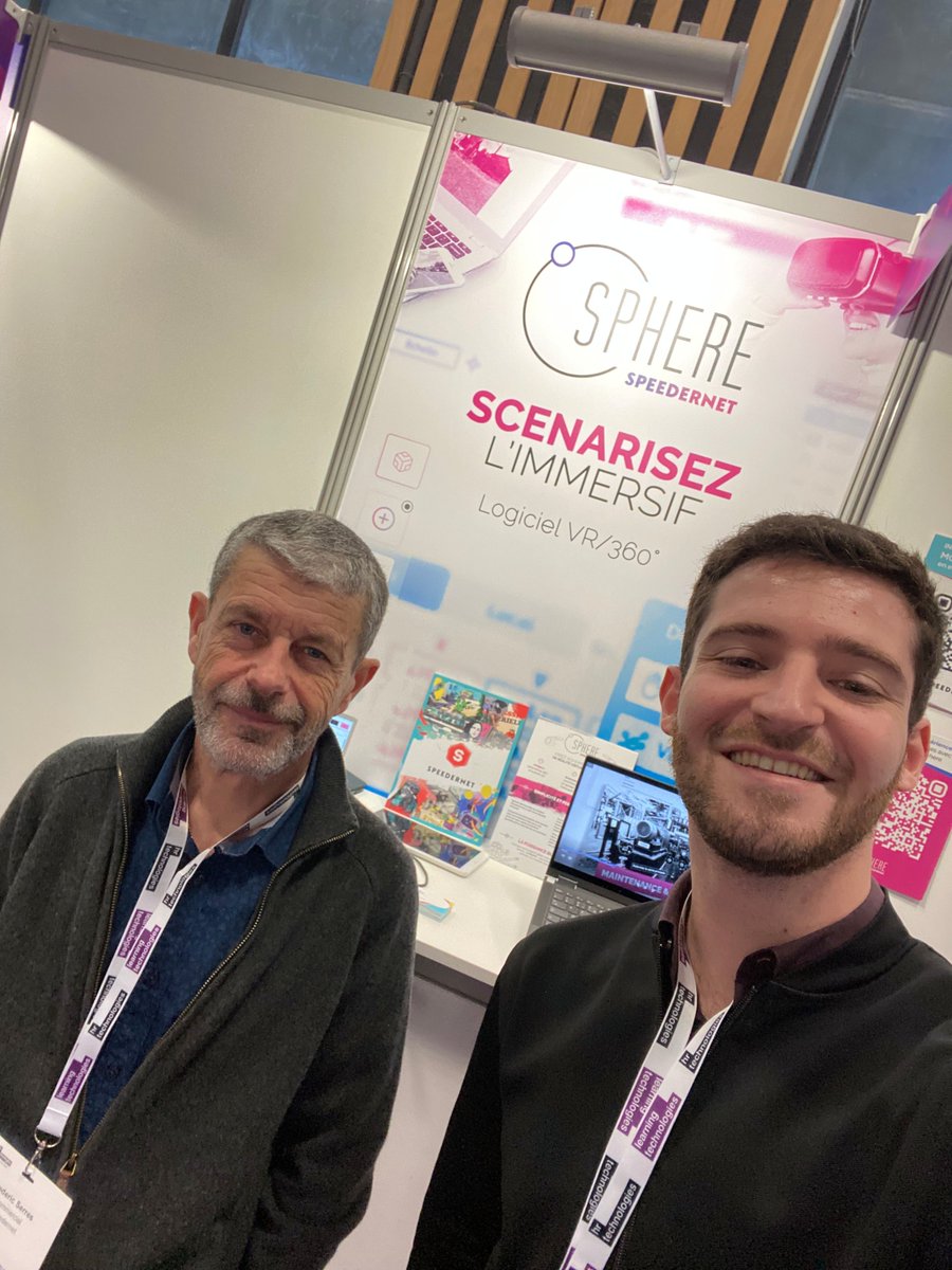 Speedernet Sphere (@teamspherevr) on Twitter photo Vous ne savez pas par où débuter votre après-midi à <a href="/LearnTechFR/">Learning Technologies France</a> ?
Nous vous proposons de démarrer en plongeant dans l'#ImmersiveLearning sur les stands S34 et <a href="/EdtechFrance/">EdTech France 🇫🇷🇪🇺</a>.
Notre équipe se fera un plaisir d'échanger avec vous autour de vos projets immersifs !
#LTfrance #VR Vous ne savez pas par où débuter votre après-midi à <a href="/LearnTechFR/">Learning Technologies France</a> ?
Nous vous proposons de démarrer en plongeant dans l'#ImmersiveLearning sur les stands S34 et <a href="/EdtechFrance/">EdTech France 🇫🇷🇪🇺</a>.
Notre équipe se fera un plaisir d'échanger avec vous autour de vos projets immersifs !
#LTfrance #VR