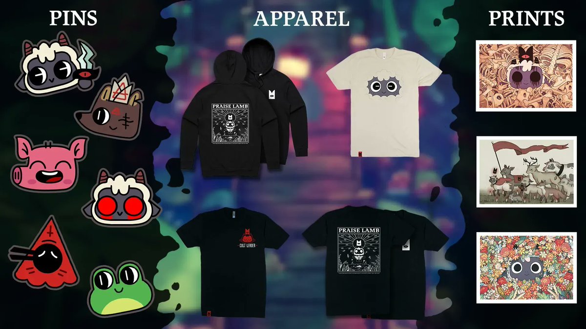 Worship at the altar of style 🔮 with a huge merch drop and giveaway! 

🔪 Pins 
👕 Apparel 
💥 Prints 

❤️ Like 🔁 Retweet 👤 Follow us for a chance to win a Hoodie and 3 Pins!
Get your hands on our latest offerings!
buff.ly/3Yi4jZf